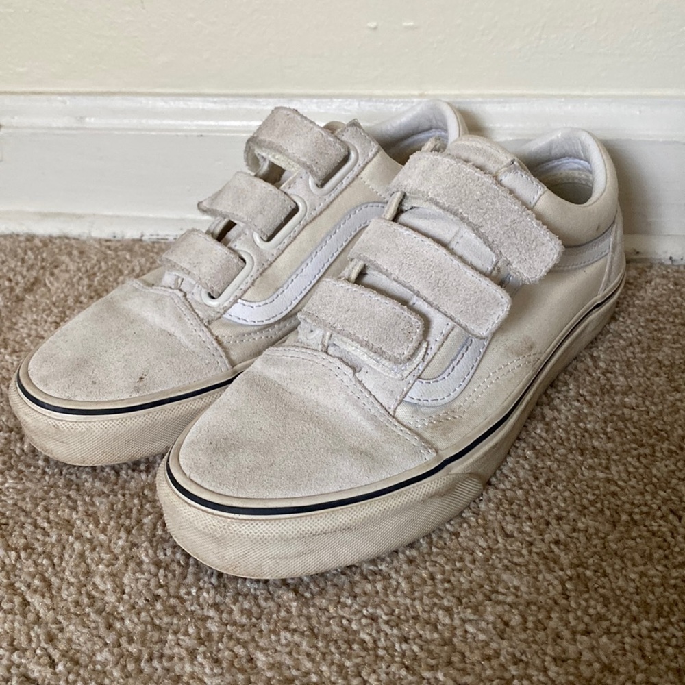Vans suede Velcro Old Skool Skate shoe